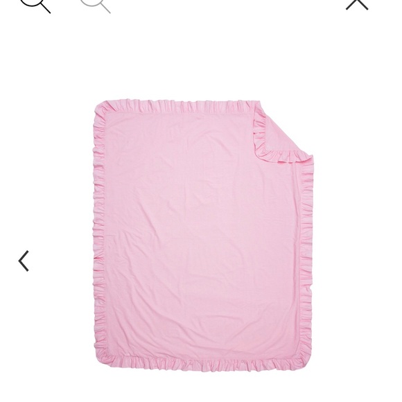 Pottery Barn Teen PINK Chambray RUFFLE DUVET FULL QUEEN NEW - Picture 4 of 4